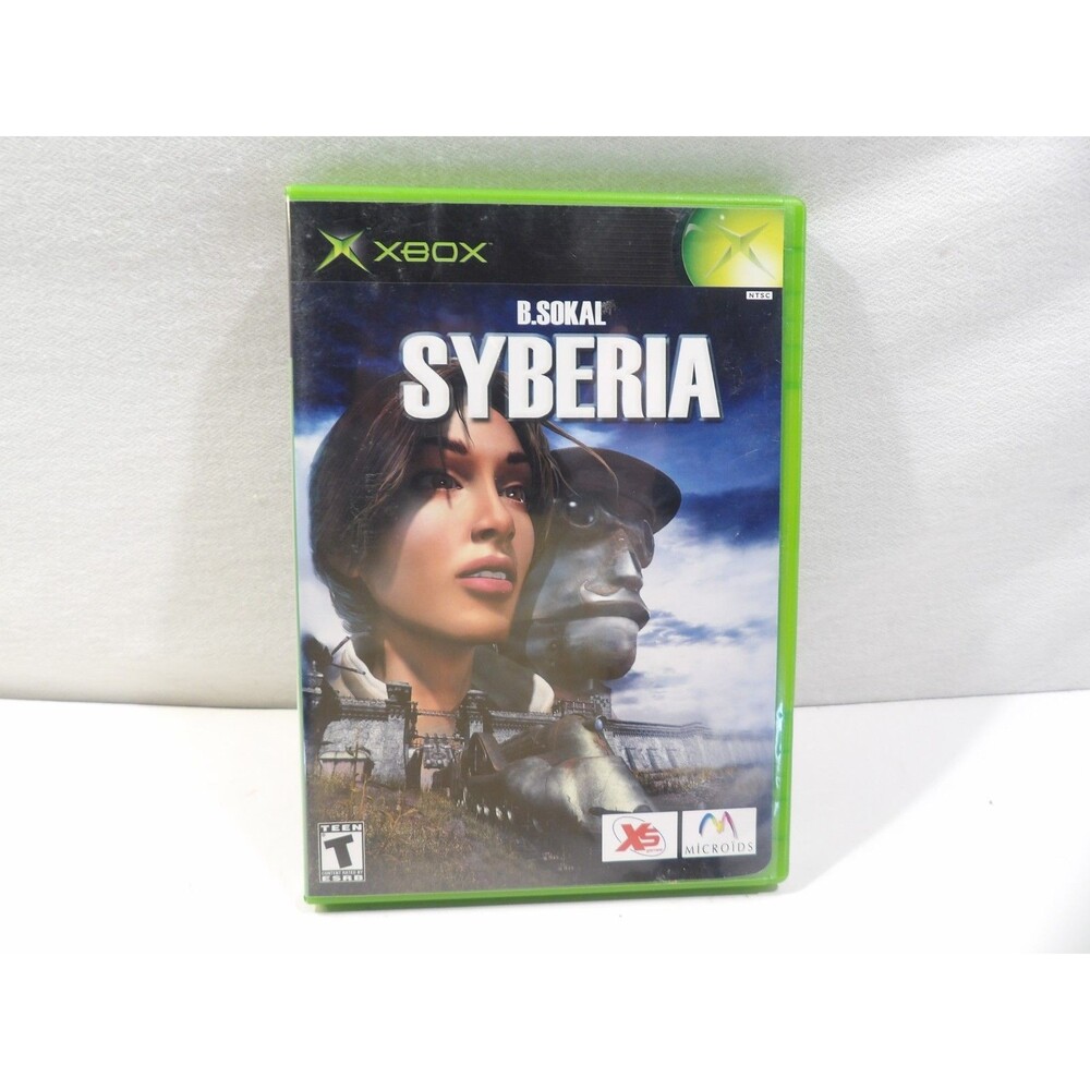 Microsoft XBox - B.Sokal Syberia 2003 game - original box, manual, disk
